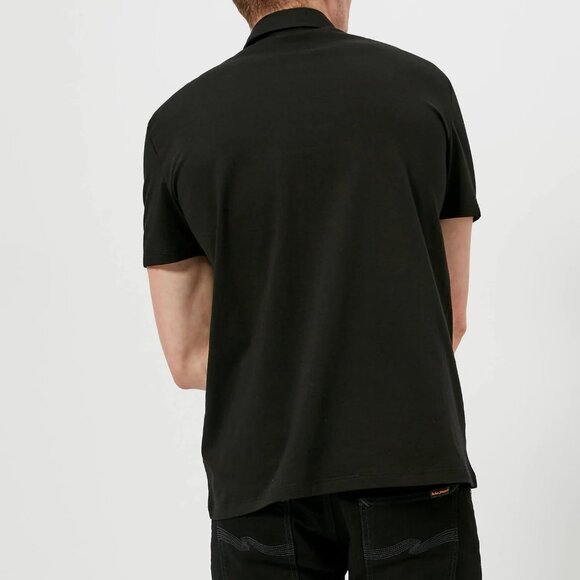 NWT$450 Versace Collection Embroidered Round LOGO 3 Button Polo Shirt - Picture 4 of 15